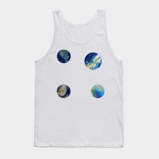 Ebb tile (circles) Tank Top